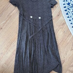 Women's Sizer 12 Jessica Howard Black and White Polka Dot Dress GUC ❤️